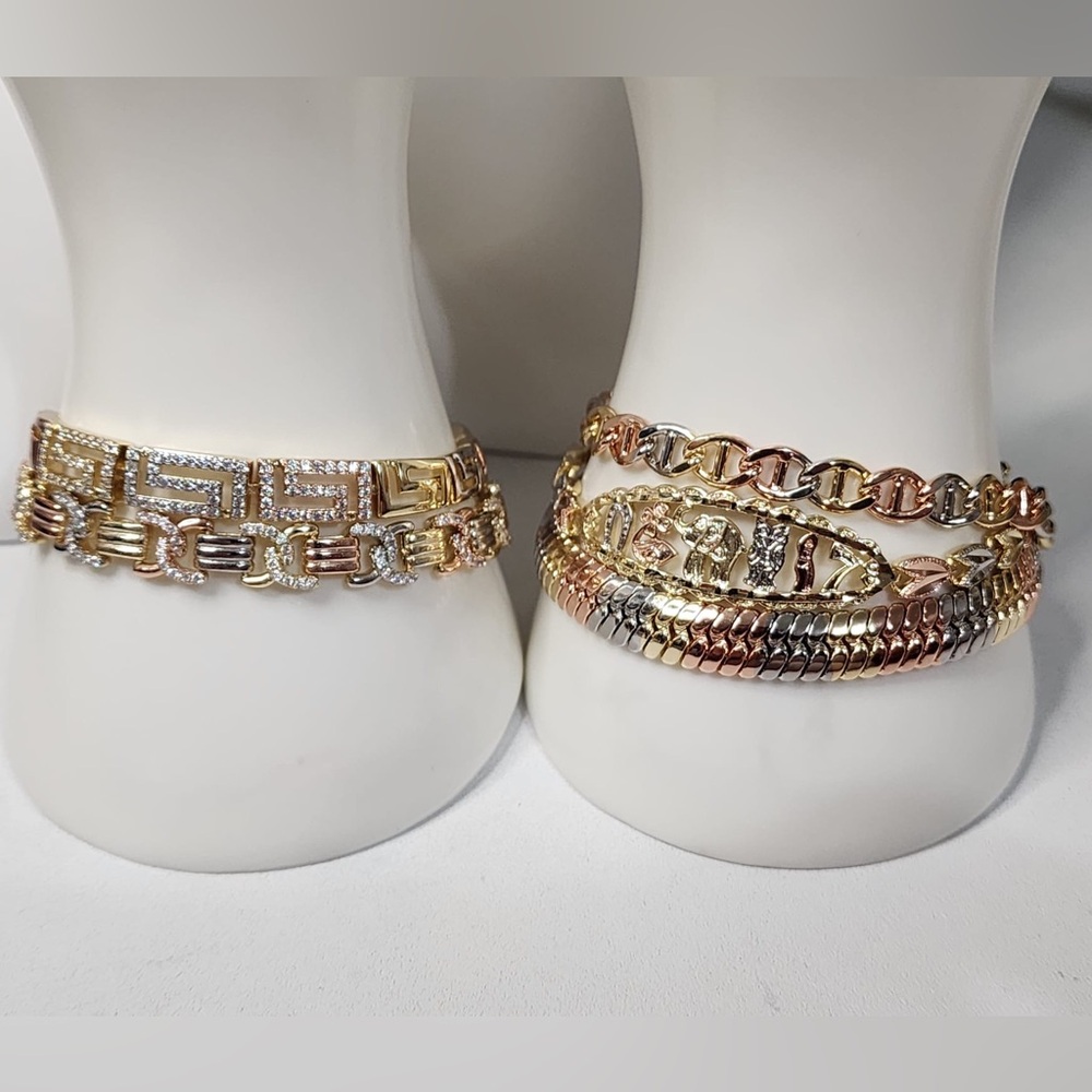 14K Gold Plated Bracelets